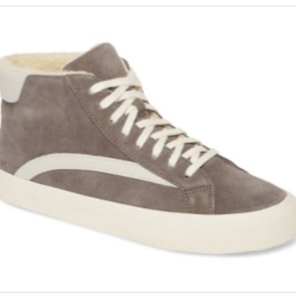 Madewell Sidewalk High Top Faux Shearlin